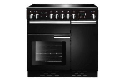 Rangemaster Professional 90cm Electric Range Cooker - Black